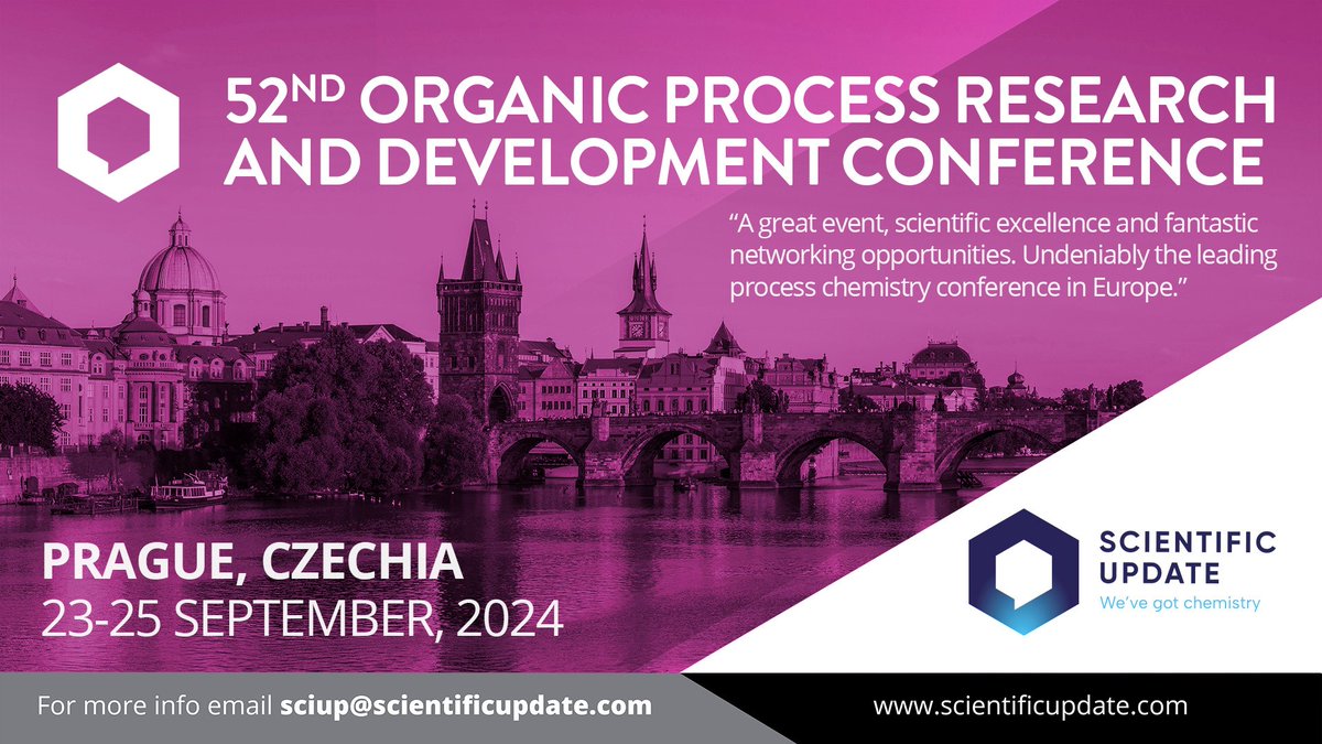 Digital Discovery (@digital_rsc) on Twitter photo Digital Discovery and <a href="/RSC_ReactionEng/">Reaction Chemistry & Engineering</a> would like to wish all of the attendees of this year's 52nd Organic Process Research and Development Conference an interesting and enjoyable meeting! scientificupdate.com/conference_eve… Digital Discovery and <a href="/RSC_ReactionEng/">Reaction Chemistry & Engineering</a> would like to wish all of the attendees of this year's 52nd Organic Process Research and Development Conference an interesting and enjoyable meeting! scientificupdate.com/conference_eve…