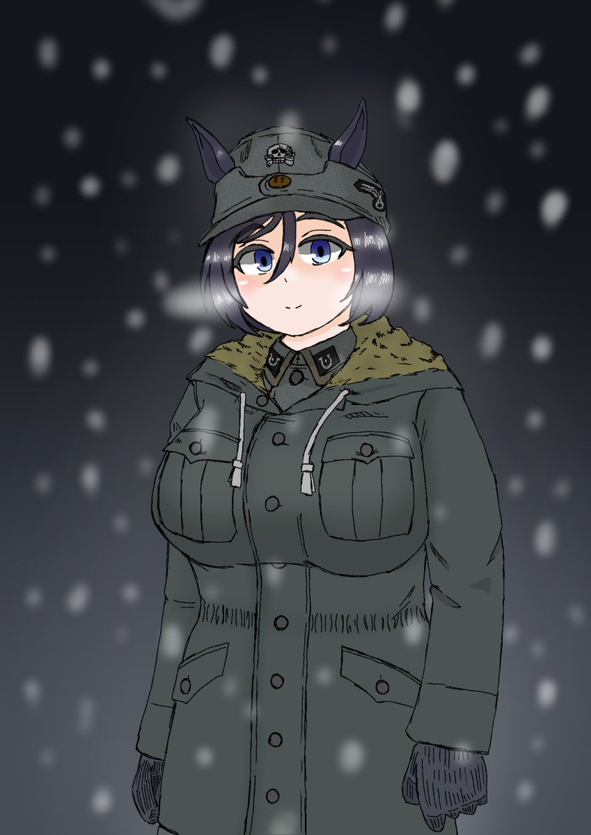 ウマ娘「改めて見返してみたら、結構な量の軍装ウマ娘描いてる。#ウマ娘プリティーダービー 」|矢舷陸宏＠Skeb募集のイラスト