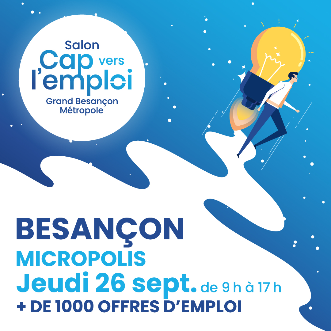 Keolis Besançon Mobilités (@keolisbesancon) on Twitter photo 🔵 Vous recherchez un emploi ?
💪 Nos équipes RH seront présentes aux Salon "Cap vers l'emploi", jeudi 26 septembre de 9h à 17h à Micropolis
> Découvrez nos métiers
> Postulez nos offres d'emploi
ℹ Consultez dès à présent nos offres d'emploi sur keolis-besancon.com/nos-offres-d-e… 🔵 Vous recherchez un emploi ?
💪 Nos équipes RH seront présentes aux Salon "Cap vers l'emploi", jeudi 26 septembre de 9h à 17h à Micropolis
> Découvrez nos métiers
> Postulez nos offres d'emploi
ℹ Consultez dès à présent nos offres d'emploi sur keolis-besancon.com/nos-offres-d-e…