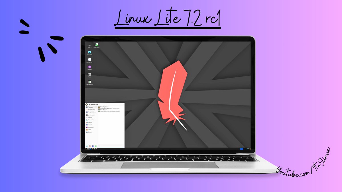 9to5Linux_'s tweet image. Linux Lite 7.2 “Galena” Easy to Use Free Linux Distro With Xfce 4.18.1, ... youtu.be/KvRZOwKmPXg?fe… via @YouTube @LinuxLite #opensource #linuxcontainers #Linux @ubuntu @xfceofficial @XfceNation