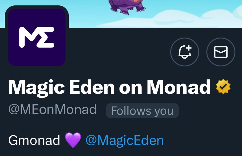 Magic Eden on Monad tweet media