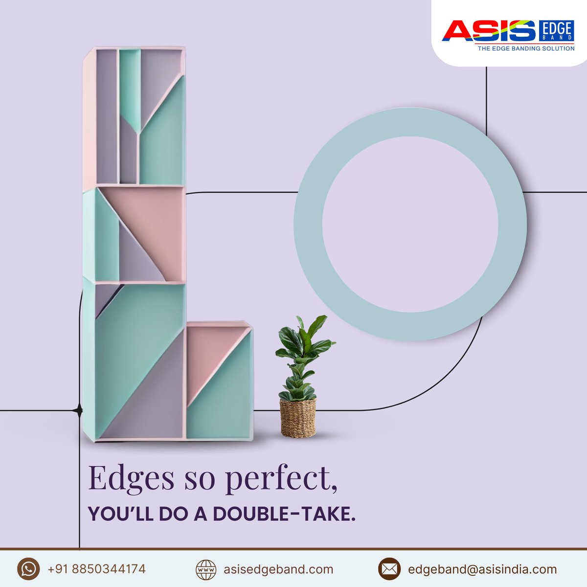 asisgroupindia's tweet photo. Edging closer to excellence with every detail.

Explore our range of edge bands at https://t.co/PjrYSMQesZ.

#asis #asisindia #edge #band #edgebanding #edgeband #laminate #sustainable #interior #modern #modernliving #home #design #spaces #socialmedia https://t.co/71mwaBbfe5