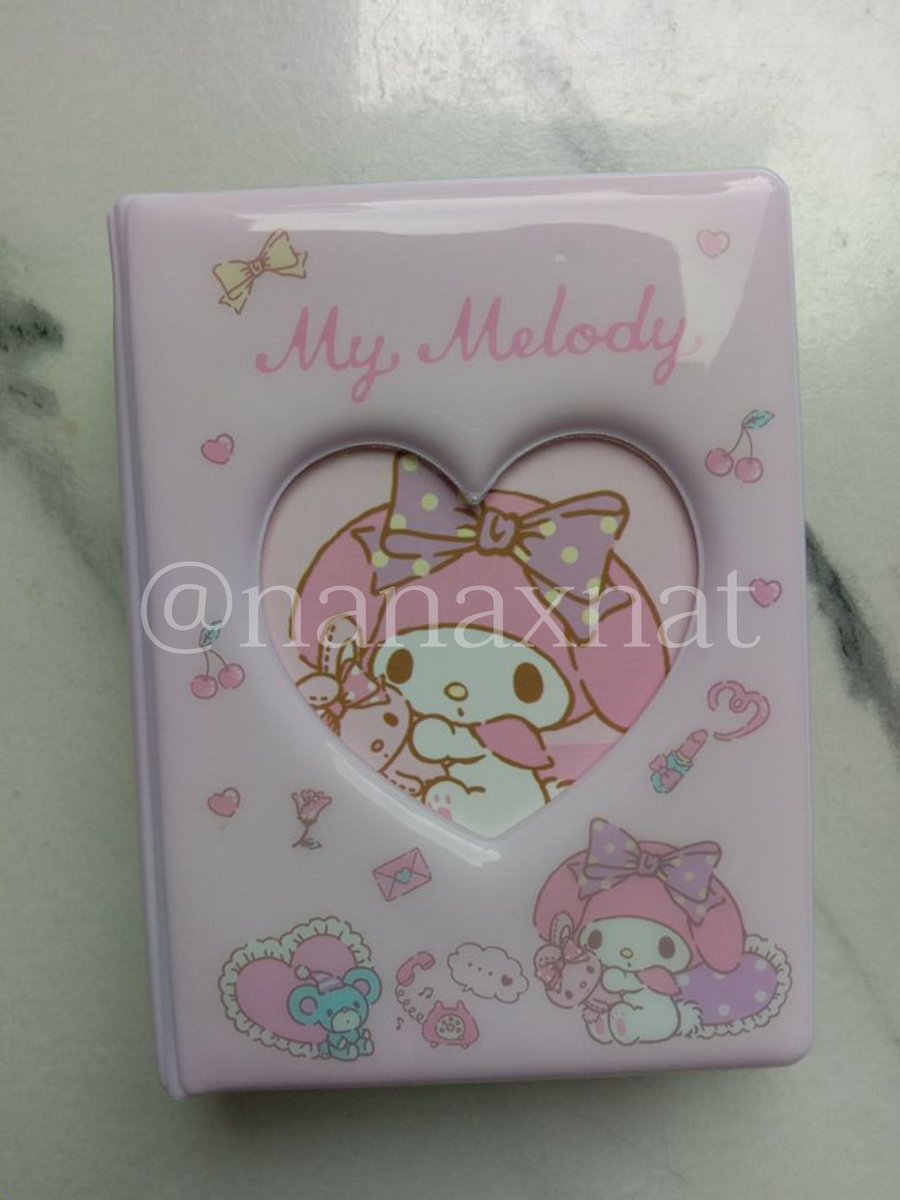 nanaxnat's tweet photo. ㅡ  ส่งต่อ collect book my melody (used)
ㅡ ราคา 200 รวมส่ง 
♡ สนใจ DM มาได้เลยค่ะ
#ตลาดนัดsanrio #ตลาดนัดซานริโอ #sanrio 
#แฟ้มเก็บการ์ด #แฟ้มสะสมการ์ด #แฟ้มการ์ด #แฟ้มใส่การ์ด  #collectbook https://t.co/I1JaKq6vOg