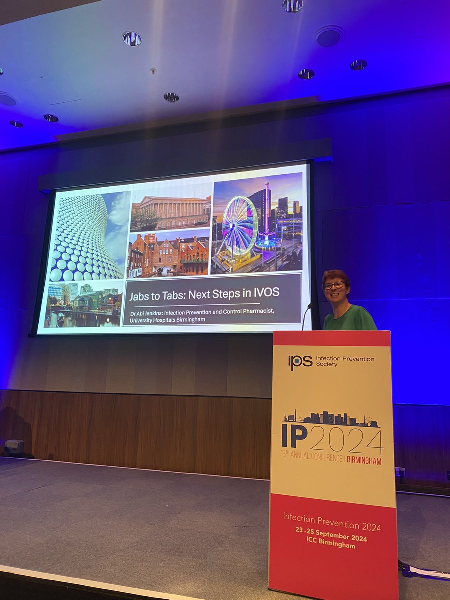 DrKieranHand's tweet image. Followed swiftly and expertly by @DrAbiJenks at #IP2024Conf delivering a Masterclass on the subject of antibiotic IV-to-oral switch and why it's a win-win for patients, health professionals, NHS carbon footprint and public health.