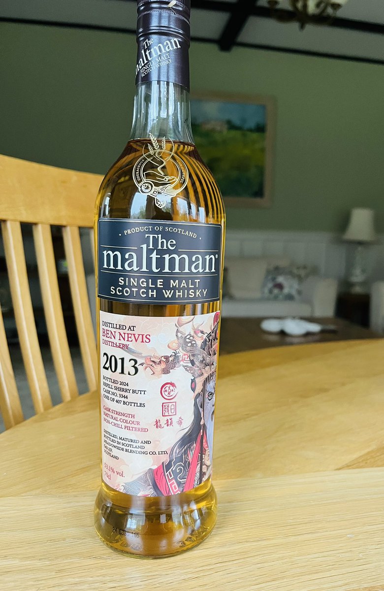 Some new cool bottlings en route to Taiwan. Glen Elgin 2008, Ben Nevis 2013 and a 2008 Ardmore. We love the chilled out Tiger on the Glen Elgin label. 🥃