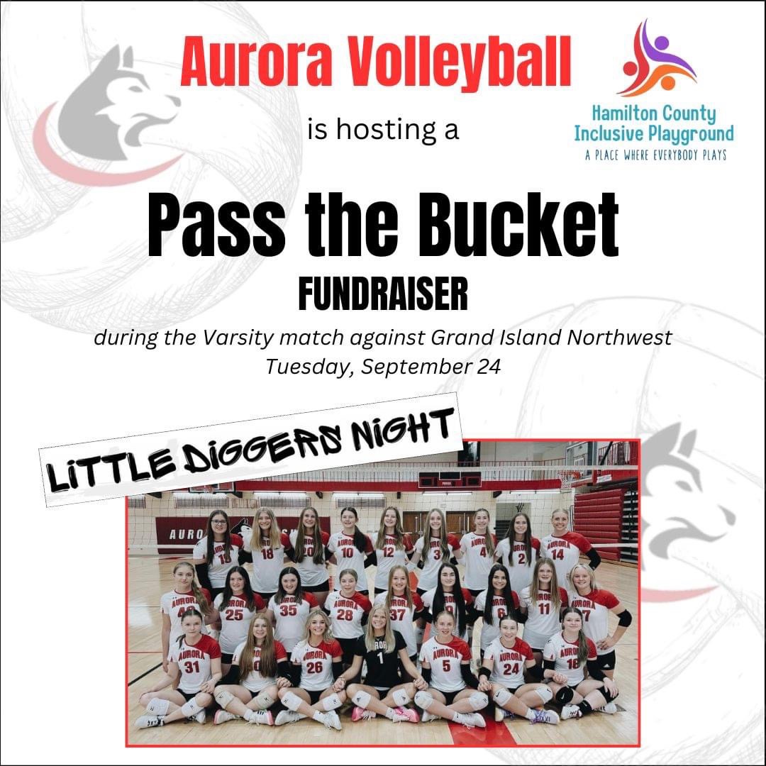 🏐❤️🐾Come cheer on Husky Volleyball tomorrow night and also support a great cause! <a href="/AuroraNEVB/">Aurora Husky Volleyball</a> 
#APlaceWhereEverybodyPlays