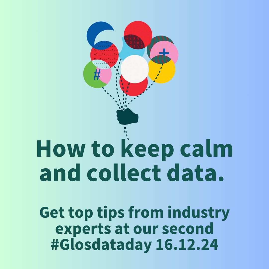 Save the date for #glosdataday. Back in December with creative, practical and critical conversations around data and what it means for us and our communities in Gloucestershire. JOIN US! on 16.12.24 <a href="/parabolaarts/">Parabola Arts Centre</a>  in Cheltenham. More info coming soon!

#opendata #dataforgood