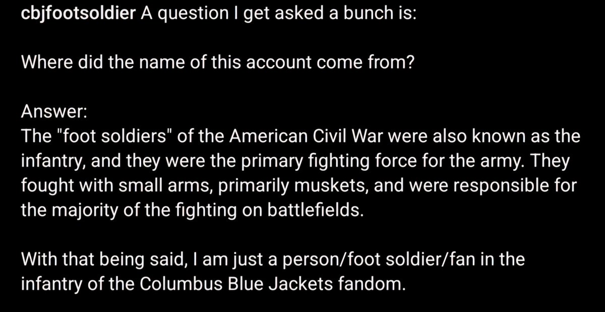 CBJFootSoldier's tweet photo. Just a fan being a fan. 

With the @TheUBSoldiers and @BlueJacketsNHL 

#WeAreThe5thLine #Columbus #Ohio #BlueJackets #NHL #5thLine #CBJ https://t.co/mGf02wrnN4