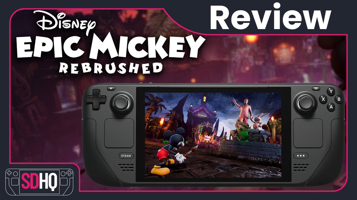 SteamDeckHQ (@steamdeckhq) on Twitter photo Disney Epic Mickey: Rebrushed is a wonderful experience and a fantastic way to play this great 3D platformer, and it holds up very well on the #SteamDeck!
A copy was provided by <a href="/THQNordic/">THQ Nordic</a> for review.
Written: steamdeckhq.com/game-reviews/d…
Video: youtube.com/watch?v=2ySKgM… Disney Epic Mickey: Rebrushed is a wonderful experience and a fantastic way to play this great 3D platformer, and it holds up very well on the #SteamDeck!
A copy was provided by <a href="/THQNordic/">THQ Nordic</a> for review.
Written: steamdeckhq.com/game-reviews/d…
Video: youtube.com/watch?v=2ySKgM…