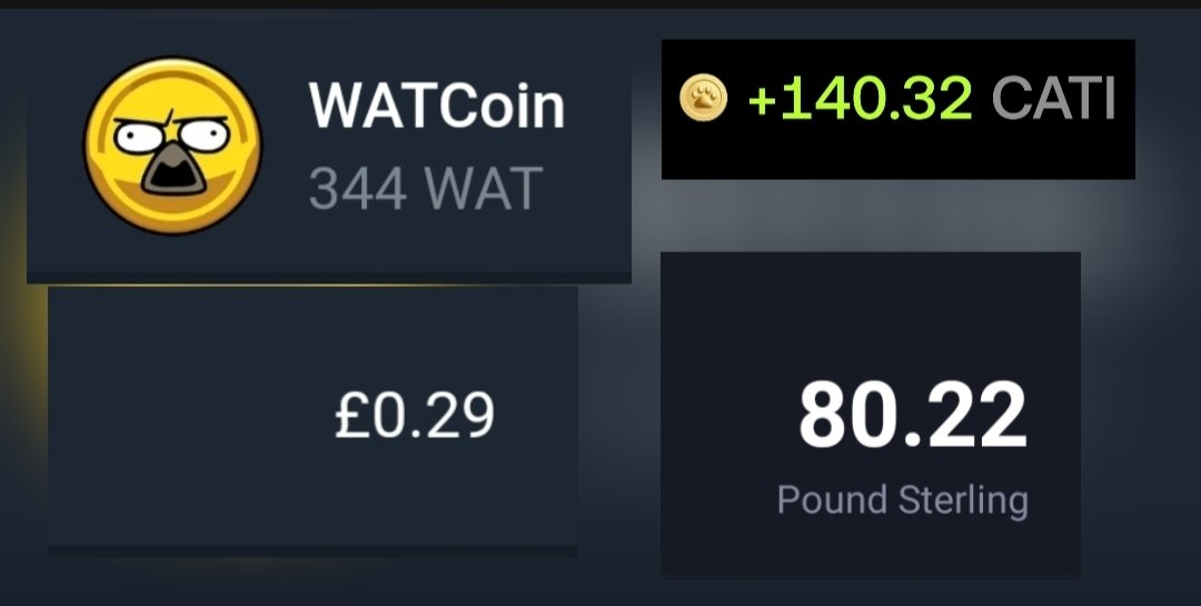 allthetalkspace's tweet photo. I'm happy I don't spend hours on these #telegram bots.
WAT the hell is this @WatBird, Even #catizenbot paid more, and their %15 20 down and I got less tokens https://t.co/GtbJ6SDwtA