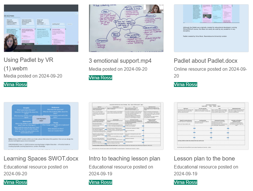 Virna (@virnarossi) on Twitter photo I have added 6 new resources to the <a href="/NTRepository/">The National Teaching Repository</a> with thanks to <a href="/DawneIrvingBell/">Professor Dawne Irving-Bell, PhD</a> and the rest of the team for setting up such a great repository
#LTHEchat #AcademicChatter #facdev #AussieEd #HigherEducation #AcademicTwitter #highered #academia I have added 6 new resources to the <a href="/NTRepository/">The National Teaching Repository</a> with thanks to <a href="/DawneIrvingBell/">Professor Dawne Irving-Bell, PhD</a> and the rest of the team for setting up such a great repository
#LTHEchat #AcademicChatter #facdev #AussieEd #HigherEducation #AcademicTwitter #highered #academia