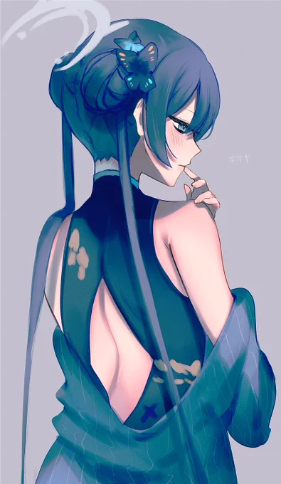 一年前に描いたキサキ 