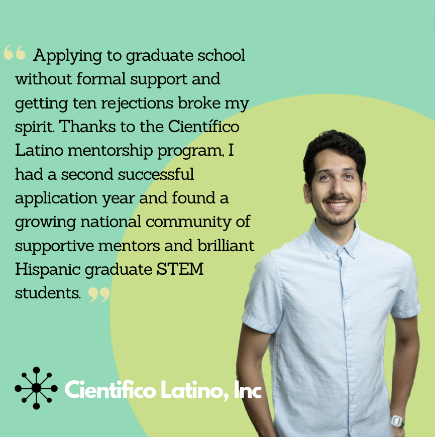 Help us support the next generation in STEM. Donate today!

cientificolatino.com/donate