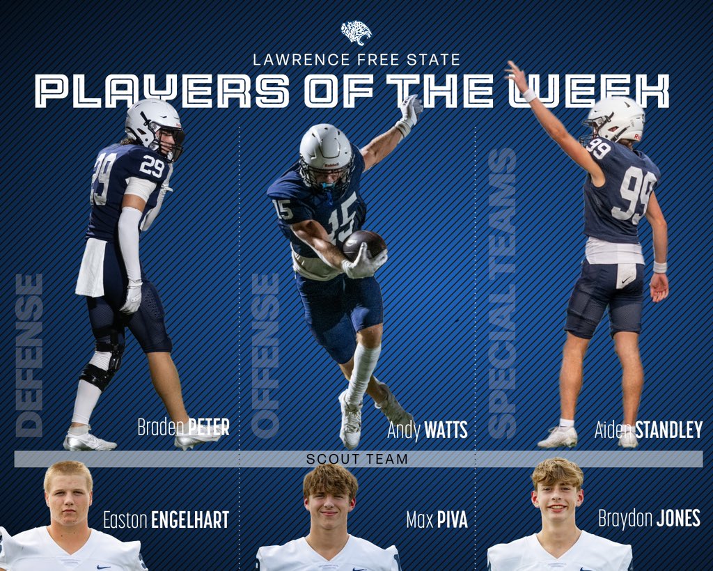 Week 3 Players of the Week. #1-0 #Unbreakable