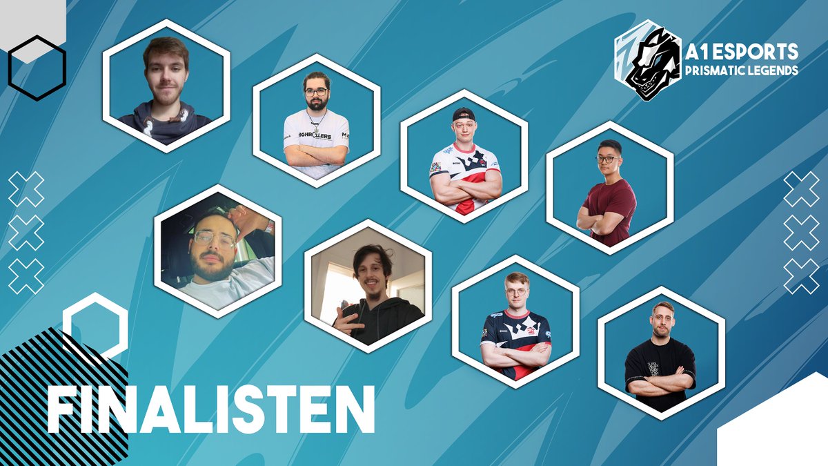 A1eSports_AT's tweet photo. Die Besten der Besten 🔥

Das sind eure 8 Finalisten für das große A1 eSports #PrismaticLegends Finale 🙌

Am 5.Oktober kämpfen sie Face to Face in Berlin um den Titel und du kannst auch dabei sein! 😱

Hol dir jetzt dein Gratis-Ticket! 👇
https://t.co/QG7M2ame2A https://t.co/F5DHGquncB