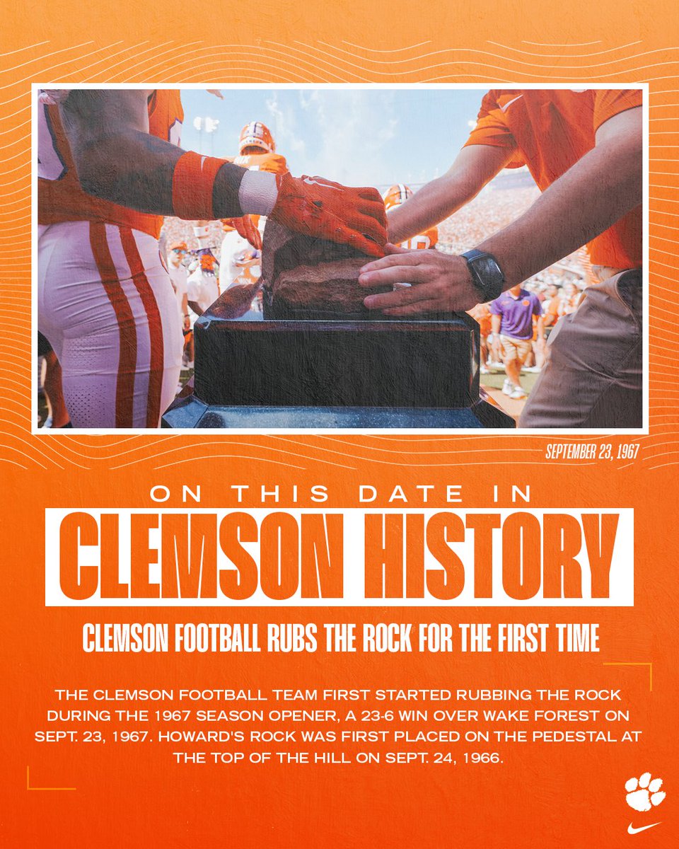 Clemson Athletics tweet media
