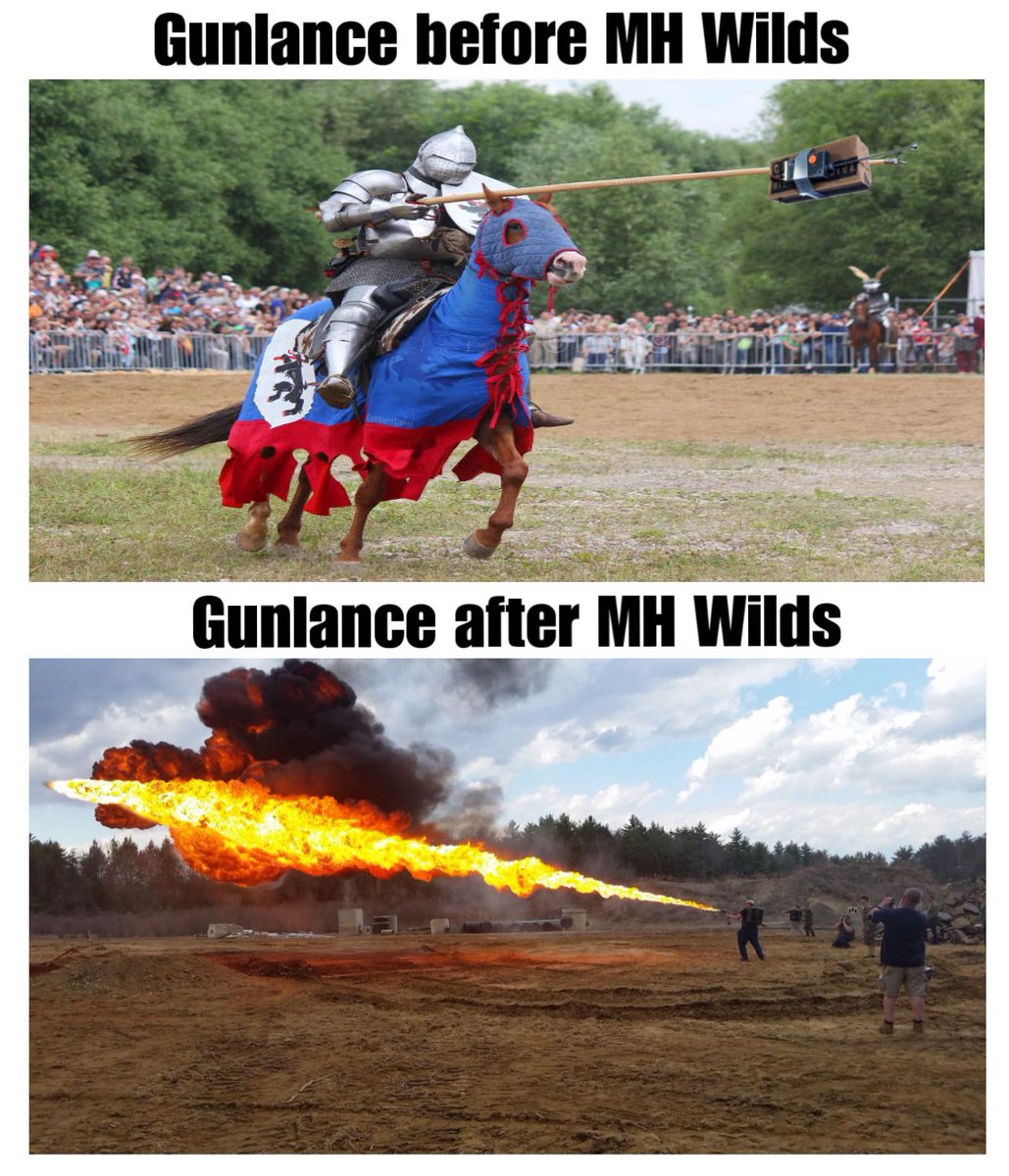 Gunlance is the new flamethrower