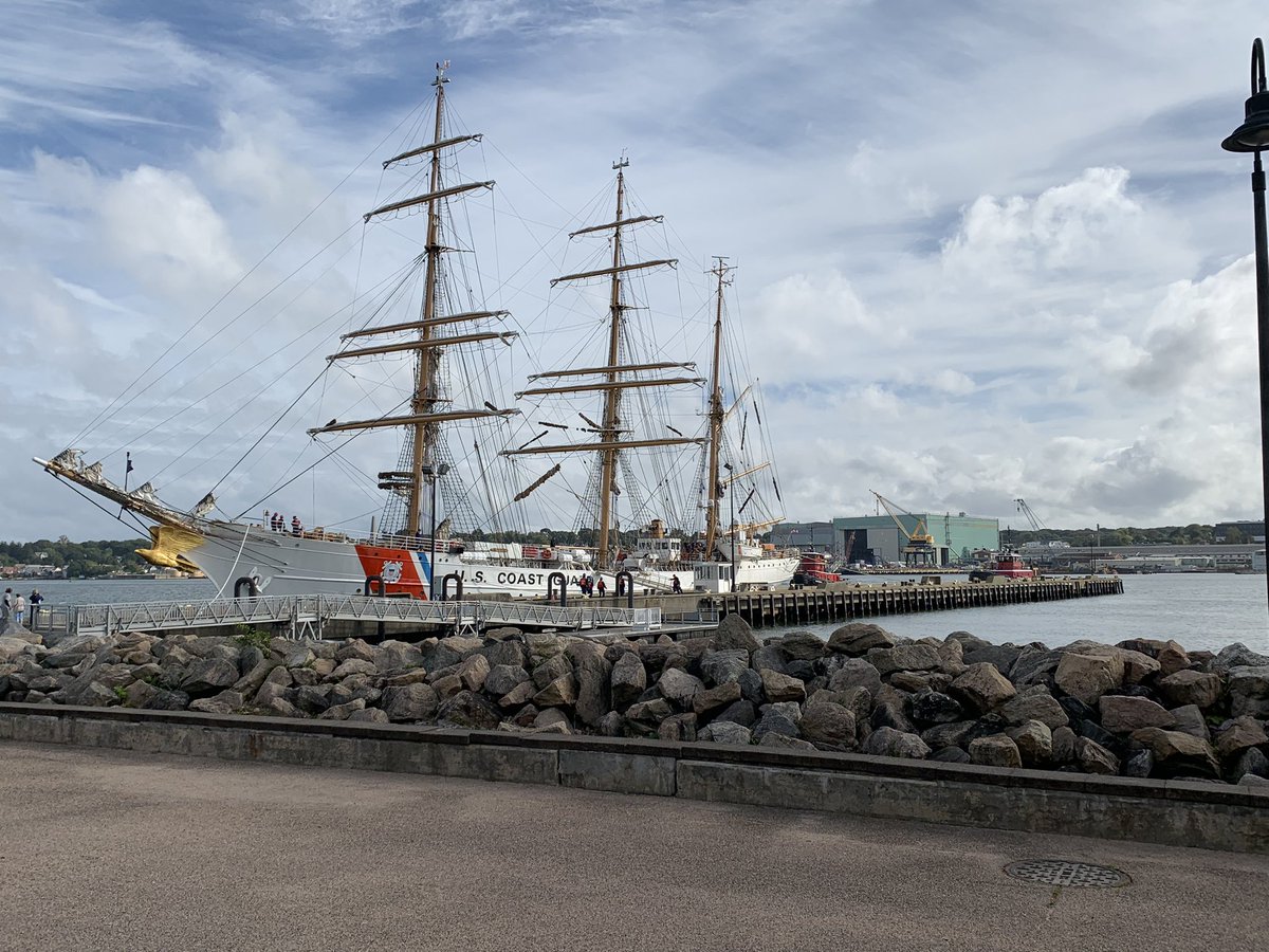 CT Fort Trumbull (@ctforttrumbull) on Twitter photo Always something to see <a href="/CTFortTrumbull/">CT Fort Trumbull</a>. The #BarqueEagle is heading out. <a href="/USCGAcademy/">U.S. Coast Guard Academy</a>. Fair winds and following seas until we see you in February. Always something to see <a href="/CTFortTrumbull/">CT Fort Trumbull</a>. The #BarqueEagle is heading out. <a href="/USCGAcademy/">U.S. Coast Guard Academy</a>. Fair winds and following seas until we see you in February.