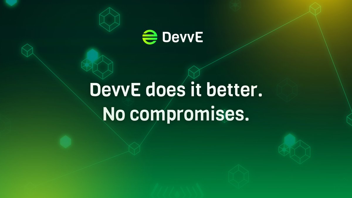 DevveEcosystem's tweet image. 🟢Infinitely scalable
🟢Simple RESTful API integration
🟢ISO green compliant (⅓ billionth the energy usage of Bitcoin, 1/10 millionth the cost of Ethereum)
🟢Patented solutions for privacy, fraud, theft and loss
🟢Approval from regulators

This is DevvE for you. The future of…
