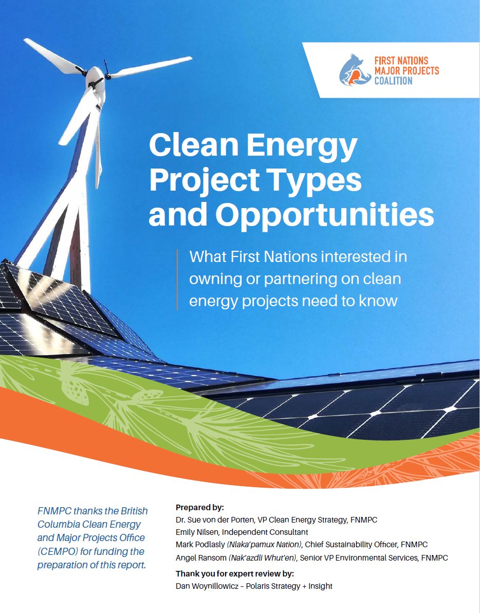 First Nations Major Projects Coalition (@fnmpc) on Twitter photo <a href="/fnmpc/">First Nations Major Projects Coalition</a> is excited to launch the Clean Energy Project Types and Opportunities Backgrounder. This comprehensive guide is designed to help First Nations make informed decisions about their involvement in the clean energy sector.
Explore the report here: fnmpc.ca/tools-and-reso… <a href="/fnmpc/">First Nations Major Projects Coalition</a> is excited to launch the Clean Energy Project Types and Opportunities Backgrounder. This comprehensive guide is designed to help First Nations make informed decisions about their involvement in the clean energy sector.
Explore the report here: fnmpc.ca/tools-and-reso…