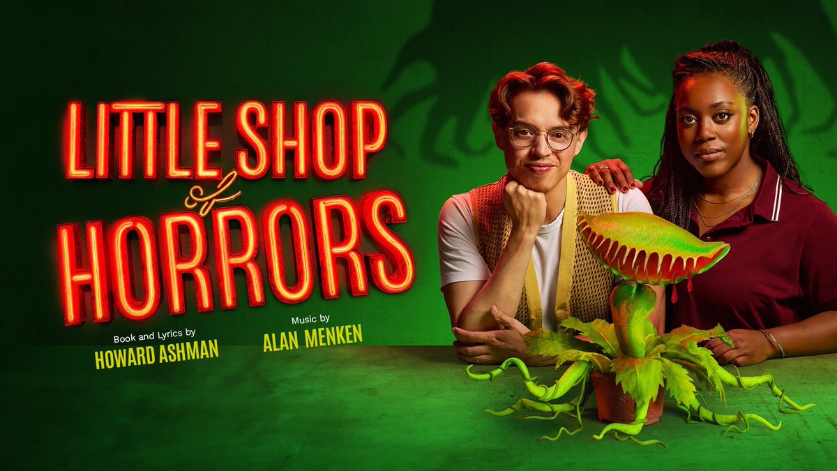 All That Dazzles (@atdazzles) on Twitter photo Casting for 'Little Shop Of Horrors' has been announced.
Playing at <a href="/crucibletheatre/">Crucible Theatre</a> from 7 December - 18 January it stars <a href="/ColinRyan/">Colin Ryan</a> as Seymour, <a href="/GeorginaOnuorah/">𝐆𝐞𝐨𝐫𝐠𝐢𝐧𝐚 𝐎𝐧𝐮𝐨𝐫𝐚𝐡</a> as Audrey, <a href="/SamButtery/">Sam Buttery</a> as Audrey II with other cast members including <a href="/char_jaconelli/">Charlotte Jaconelli</a> <a href="/paige_fenlon/">PaigeFenlon</a> and <a href="/michaelmatus/">Michael Matus</a> Casting for 'Little Shop Of Horrors' has been announced.
Playing at <a href="/crucibletheatre/">Crucible Theatre</a> from 7 December - 18 January it stars <a href="/ColinRyan/">Colin Ryan</a> as Seymour, <a href="/GeorginaOnuorah/">𝐆𝐞𝐨𝐫𝐠𝐢𝐧𝐚 𝐎𝐧𝐮𝐨𝐫𝐚𝐡</a> as Audrey, <a href="/SamButtery/">Sam Buttery</a> as Audrey II with other cast members including <a href="/char_jaconelli/">Charlotte Jaconelli</a> <a href="/paige_fenlon/">PaigeFenlon</a> and <a href="/michaelmatus/">Michael Matus</a>