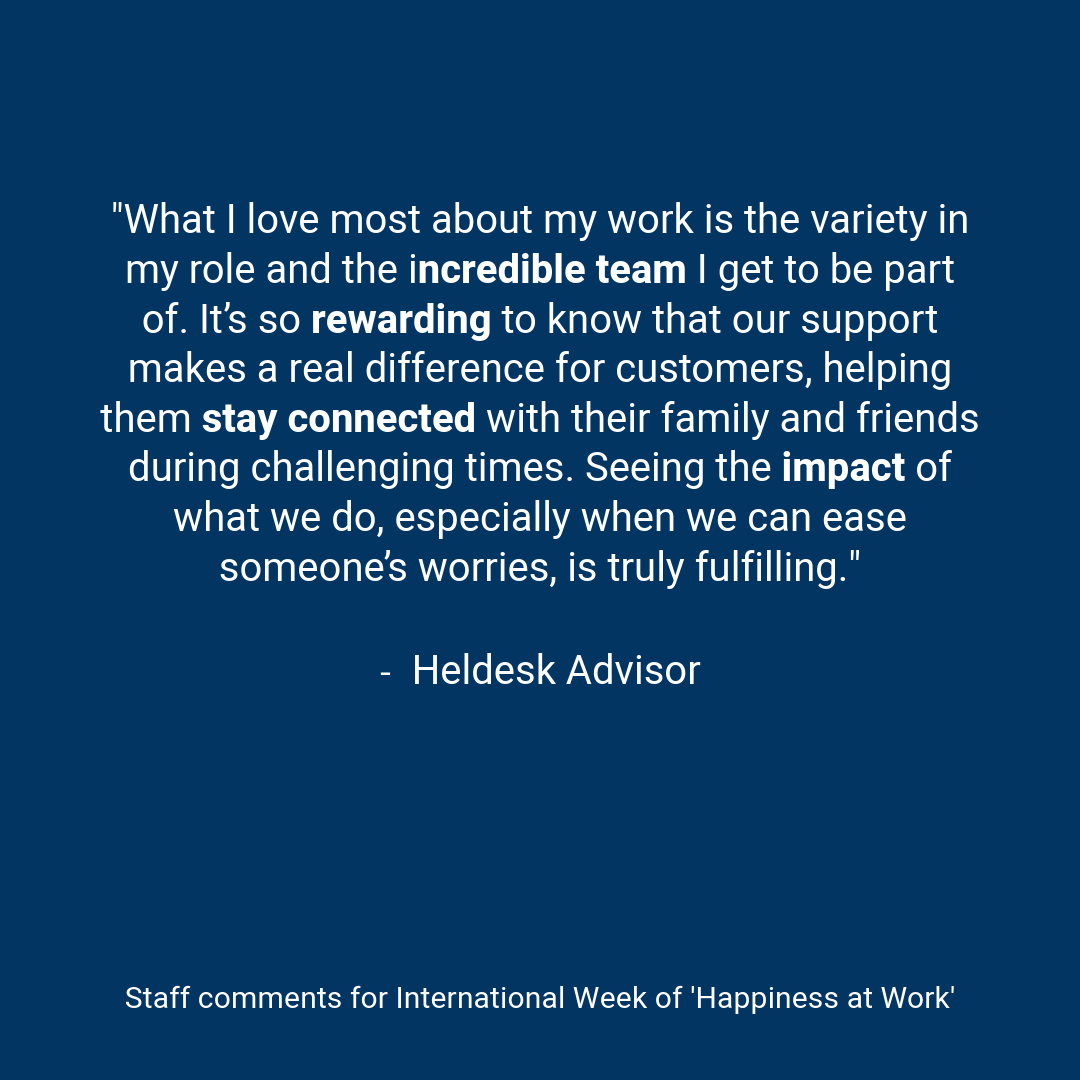 PrisonTechnolog's tweet photo. Here’s how we make a real difference every day! 👇
At eMates (Email a Prisoner), we believe a positive work environment impacts our team & the people we serve. This International Week of #HappinessAtWork, we’re sharing what brings us joy! 💙
#Teamwork #MakingADifference #eMates https://t.co/D9VOT2oX0h
