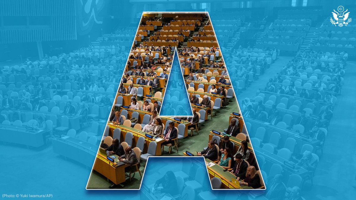 Department of State (@statedept) on Twitter photo Through <a href="/UN/">United Nations</a>, the U.S. works to address the world’s most challenging issues. At this year’s #UNGA79, we’re addressing conflict and crises through the UN, revitalizing an overstretched humanitarian system, and creating a more inclusive and effective international system. Through <a href="/UN/">United Nations</a>, the U.S. works to address the world’s most challenging issues. At this year’s #UNGA79, we’re addressing conflict and crises through the UN, revitalizing an overstretched humanitarian system, and creating a more inclusive and effective international system.