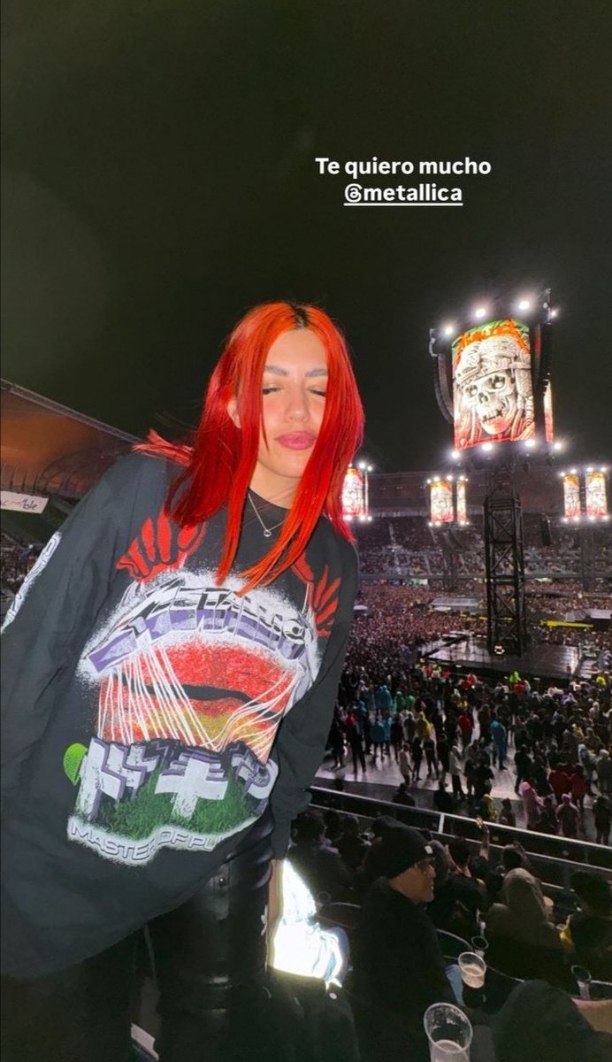 Metallica y Jessica audiffred los quiero muchoooo🫡❤️