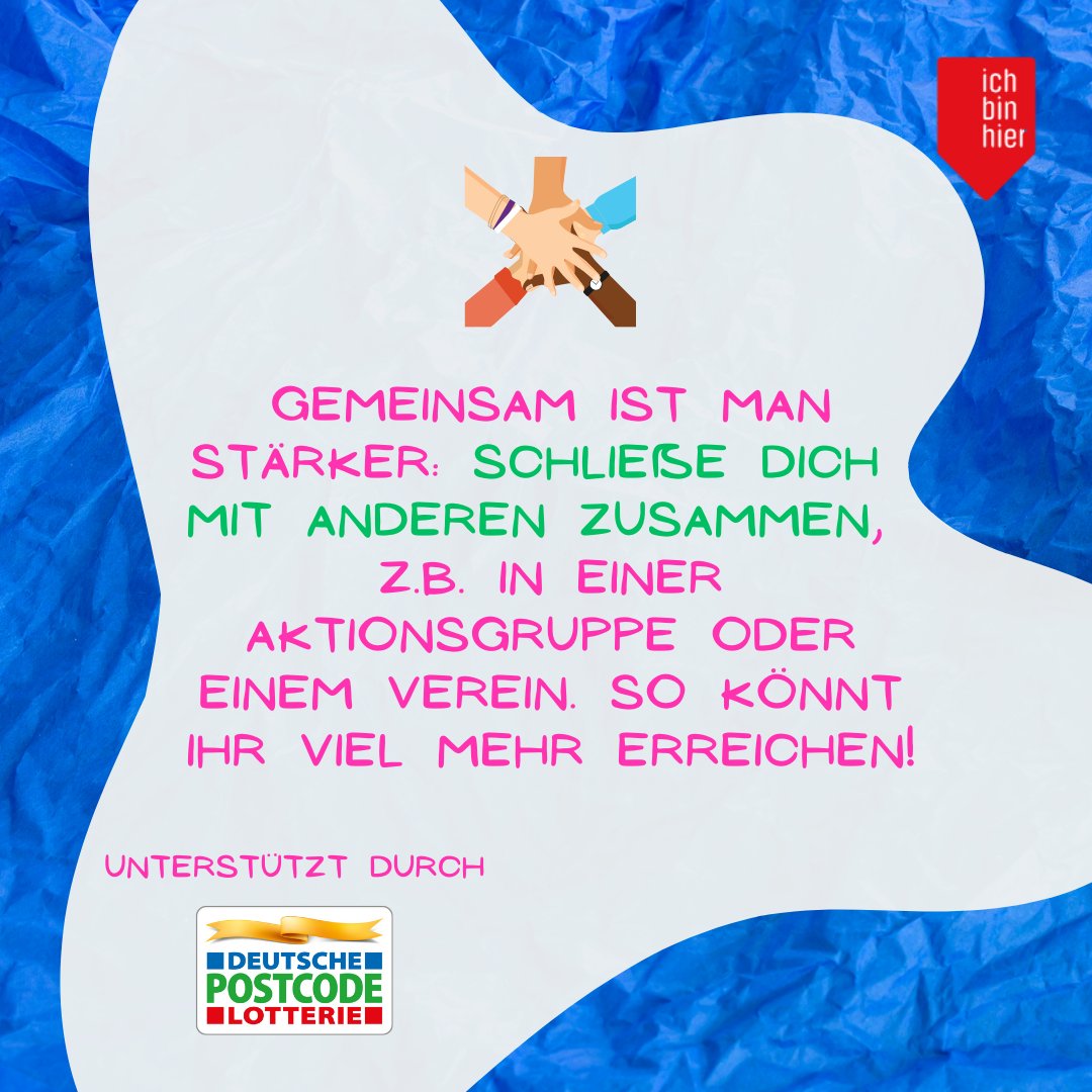 Wir wissen, dass sich manche von euch angesichts der politischen Lage in Deutschland nach den Landtagswahlen hilflos und verloren fühlen. So geht es vielen Menschen, deswegen unser Tipp an euch: schließt euch mit anderen Menschen zusammen, denen es genauso geht wie euch!
