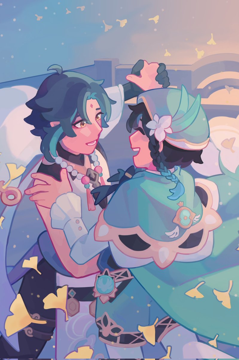 kuhuhu_kun's tweet photo. My full illustration for the @xv_anthology!! 
#Xiaoven https://t.co/MfLhpp1y4J