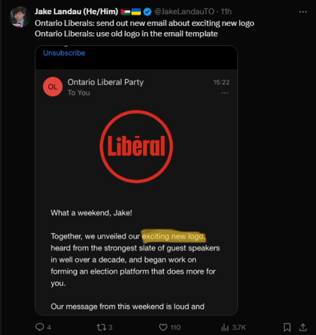 DeanTester's tweet photo. If you're going to announce a new logo and make a big deal about it...

... you should probably put it on your website, and not feature prominently a "Logos and Branding" section with the old logos.

Also helpful?

Don't send an email with the old logo advertising your new logo. https://t.co/vZpJWE4fvY
