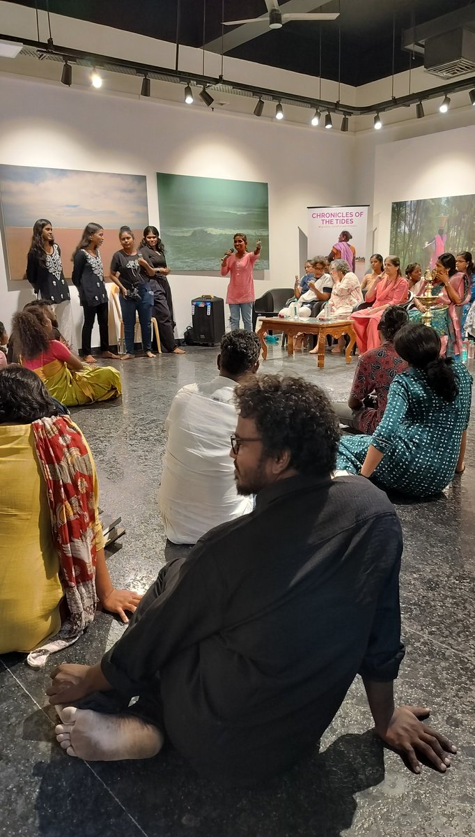 Aparna Karthikeyan (@aparnakarthi) on Twitter photo Fabulous inauguration! The brilliant photographers - all of them women, from fishing communities in Nagapattinam and Odisha - spoke, as did the wonderful chief guests. <a href="/chempkumar/">M. Palanikumar photography</a> & his team are making history. More power to you, Palani! Fabulous inauguration! The brilliant photographers - all of them women, from fishing communities in Nagapattinam and Odisha - spoke, as did the wonderful chief guests. <a href="/chempkumar/">M. Palanikumar photography</a> & his team are making history. More power to you, Palani!