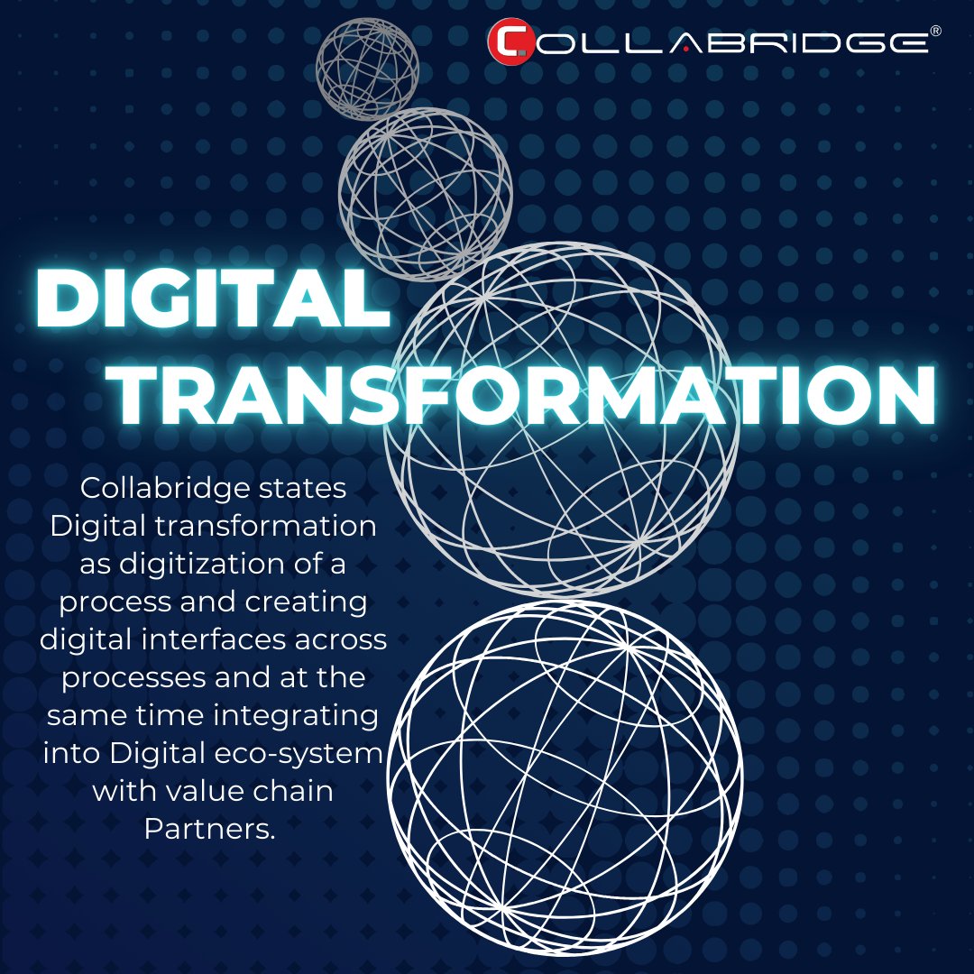 Collabridge_inc's tweet photo. Transforming Business Processess through and with Digital Technologies https://t.co/lszIZu5HVd