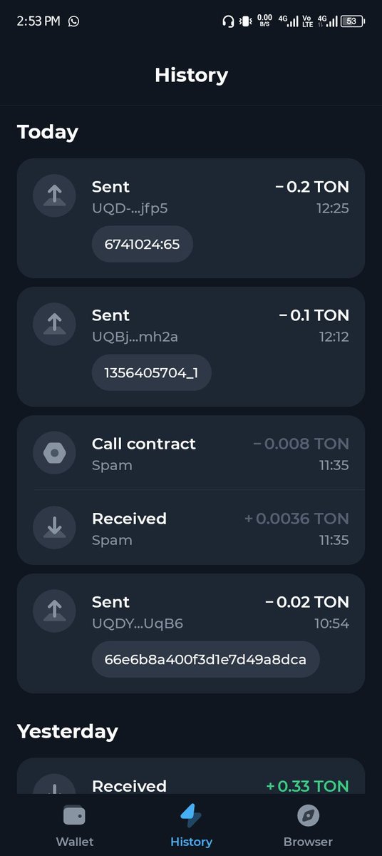 ICON20_07's tweet photo. @ONUSFinance @ONUSFinance 
I used it for my onus and other ton transactions this morning. 
@HAMSTERREWARD 
@_screenshoter 
@CryptoRank_io https://t.co/rWeYq6Ea0q