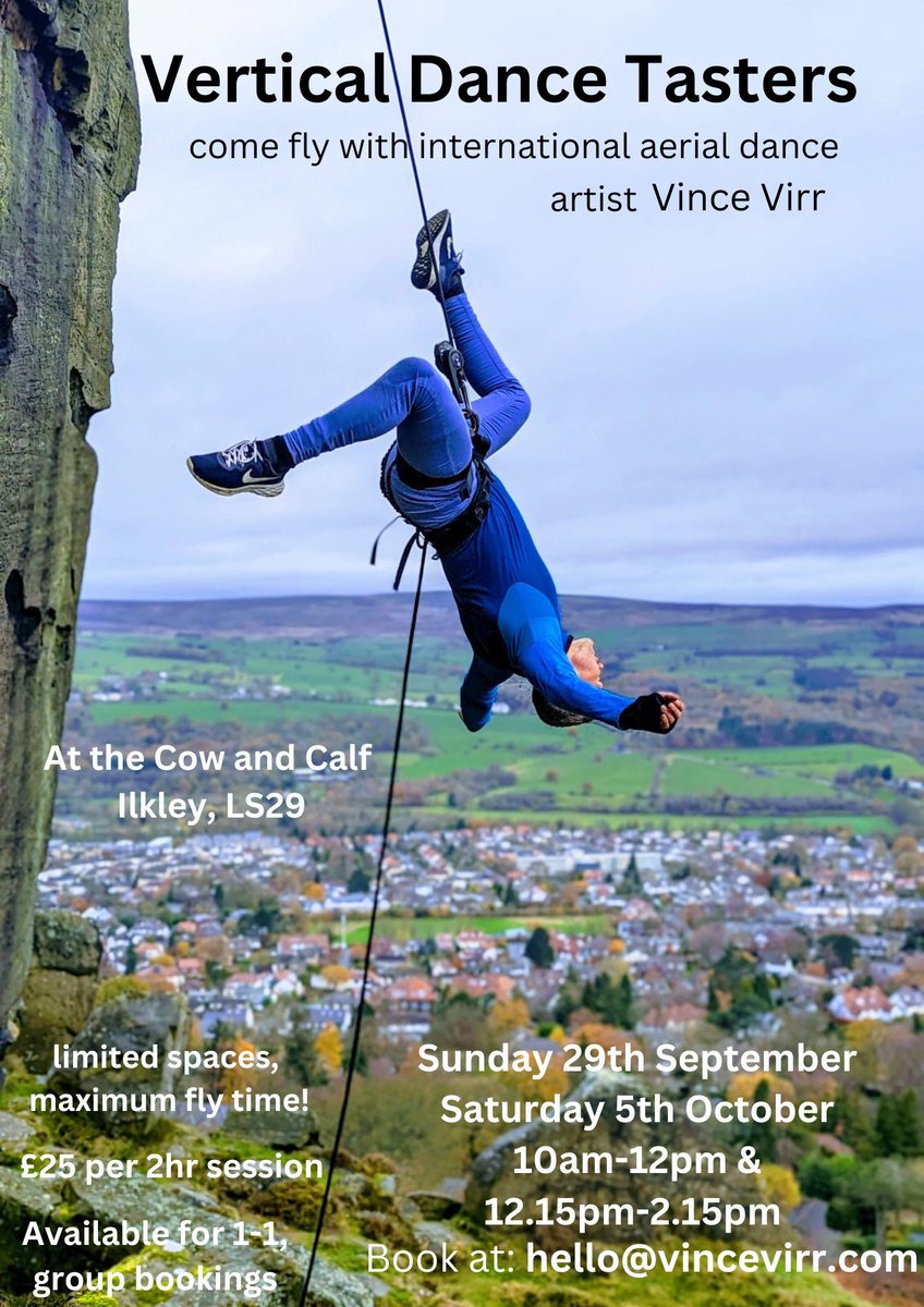 Vince Virr (@vincevirr) on Twitter photo Come fly with me! No experience necessary and all abilities welcome! <a href="/YorkshireDance/">Yorkshire Dance</a> <a href="/Kala_Sangam/">Bradford Arts Centre</a> <a href="/NorthernSchool/">NSCD | Northern School</a> <a href="/balbirdance/">Balbir Singh Dance Co</a> <a href="/northernballet/">Northern Ballet</a> #pheonixdancetheatre <a href="/MtGstudios/">Mind the Gap</a> <a href="/stage84yorkspa/">Stage 84 - The Yorkshire School of Performing Arts</a> <a href="/DM_Academy/">DeanaMorganAcademy</a> Come fly with me! No experience necessary and all abilities welcome! <a href="/YorkshireDance/">Yorkshire Dance</a> <a href="/Kala_Sangam/">Bradford Arts Centre</a> <a href="/NorthernSchool/">NSCD | Northern School</a> <a href="/balbirdance/">Balbir Singh Dance Co</a> <a href="/northernballet/">Northern Ballet</a> #pheonixdancetheatre <a href="/MtGstudios/">Mind the Gap</a> <a href="/stage84yorkspa/">Stage 84 - The Yorkshire School of Performing Arts</a> <a href="/DM_Academy/">DeanaMorganAcademy</a>