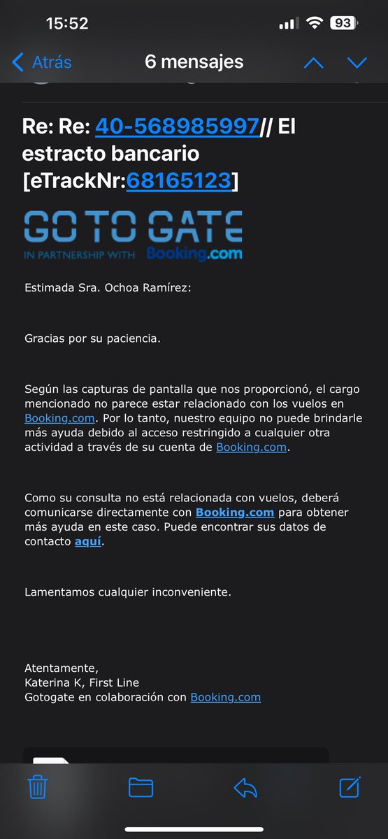Mariana8ar's tweet photo. @bookingcom Como es posible que hago una compra con Booking! Una sola compra pago único! Y a los días me doy cuenta que me descuentan 2 montos! Llamo, escribo y nadie me soluciona!!! Exijo me devuelvan mi dinero!!!! No me dejaré robar! Publicaré por todos lados para que sepan lo que hacen! https://t.co/PygWysDGJf