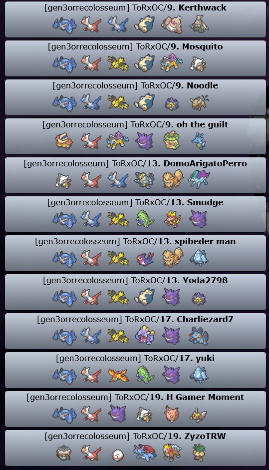 Yesterday Temple of Ra and Orre Colosseum hosted a double-elimination tournament. Congratulations to <a href="/ekyra69/">get off this website</a> on winning a boxed copy of Pokémon Colosseum!

Full Article:
wordpress.com/post/orrecolos…