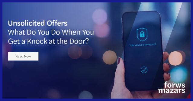 JeffRonsseCPA's tweet photo. If your business is approached by a potential buyer, it’s important to not ignore the offer outright. @ForvisMazarsUS provides a two-step approach you should consider: https://t.co/0S7DJmsjf0 https://t.co/NpuSvpIcFq