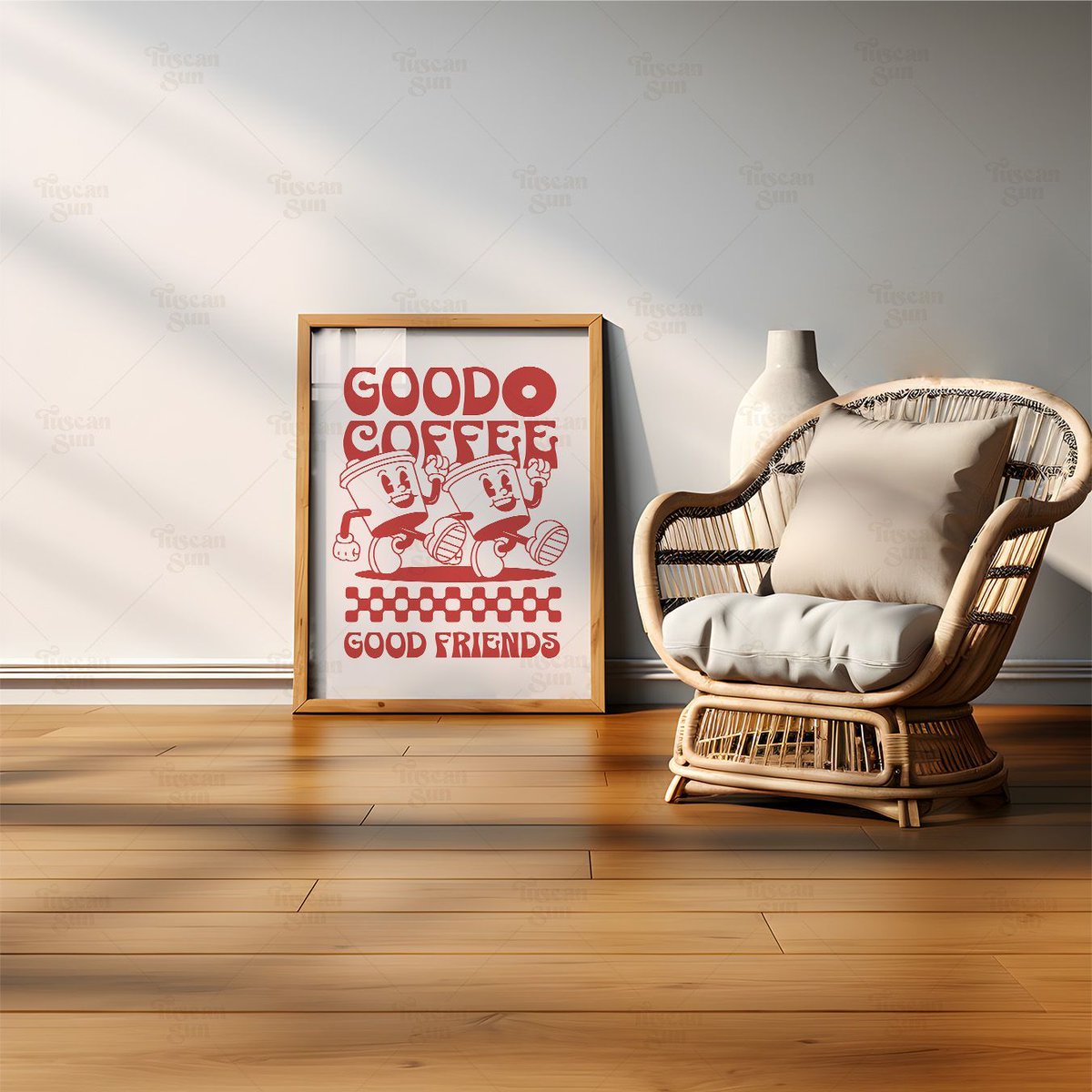 Tuscansun42's tweet photo. ☕ COFFEE &amp; GOOD FRIENDS = PERFECT VIBE ☀️

For the love of caffeine and great company! Hang this nostalgic coffee art and brighten your space with a dash of fun. 💥💛

#CoffeeLovers #RetroArt #GoodVibesOnly #FriendsAndCoffee #WallArtLovers 

https://t.co/xfDhKJW5ly https://t.co/sFSh7YIjkM