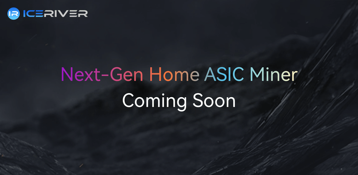 IceRiverMiner's tweet photo. 🤩Revolutionize Home Mining🏡

🔥Next-Gen Home ASIC Miner For $KAS &amp; $ALPH is coming soon!👀
💫New Look💫Silent💫Efficiency

🙌Stay tuned🫵
#ICERIVER #Kaspa #alephium $KAS $ALPH https://t.co/u8h0HDJ7A1