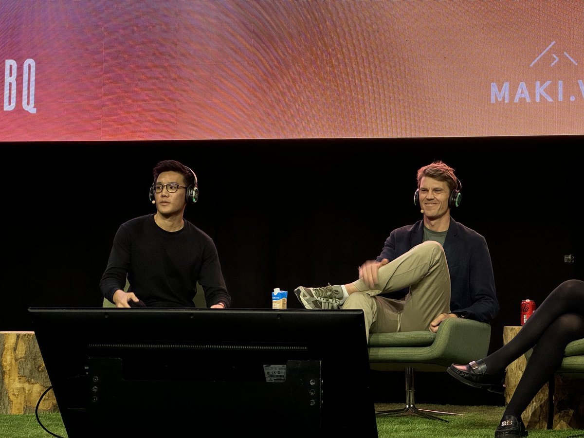 felixleezd's tweet photo. First time in Copenhagen! 🇩🇰
Thrilled to have shared about @ADPList with 5,000+ folks at #TechBBQ conference, with @jepperindom (Pleo) who is a *beast* of a founder. https://t.co/JHvtftFjR9