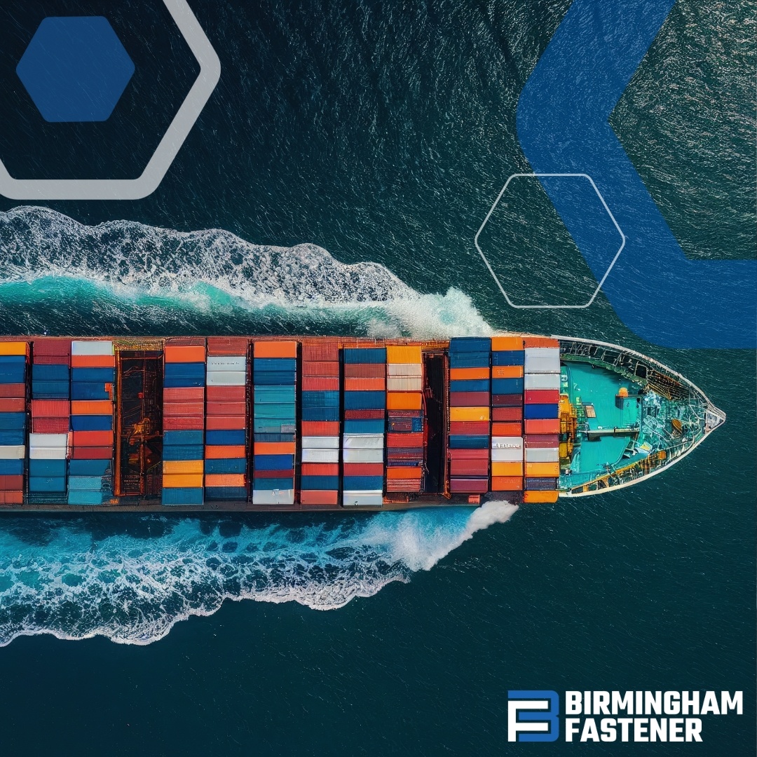Don’t get left out to sea in the event of a port strike! If your business depends on fasteners to meet your customers’ needs either through distribution channels or an OEM / VMI model, we can help via our manufacturing locations across the USA.  #OneTeamOneGoal