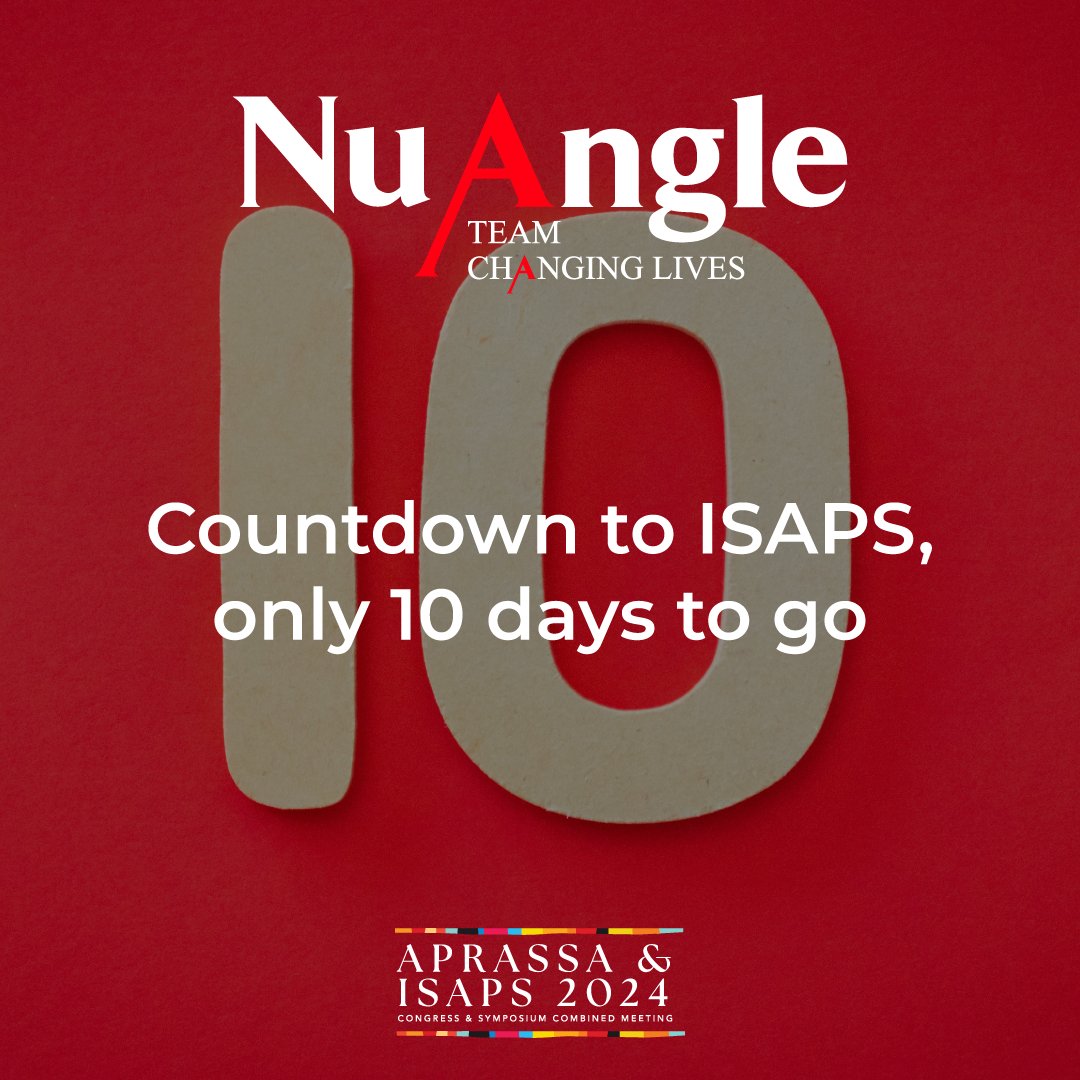 As we approach the ISAPS event, We are excited about the opportunity to connect with all of you.

See you there!

#isaps2024 #nuangle #ateamchanginglives