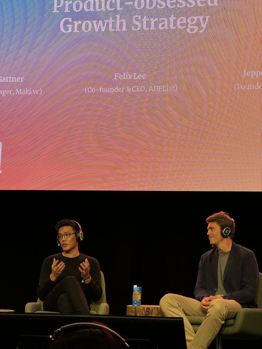 felixleezd's tweet photo. First time in Copenhagen! 🇩🇰
Thrilled to have shared about @ADPList with 5,000+ folks at #TechBBQ conference, with @jepperindom (Pleo) who is a *beast* of a founder. https://t.co/JHvtftFjR9