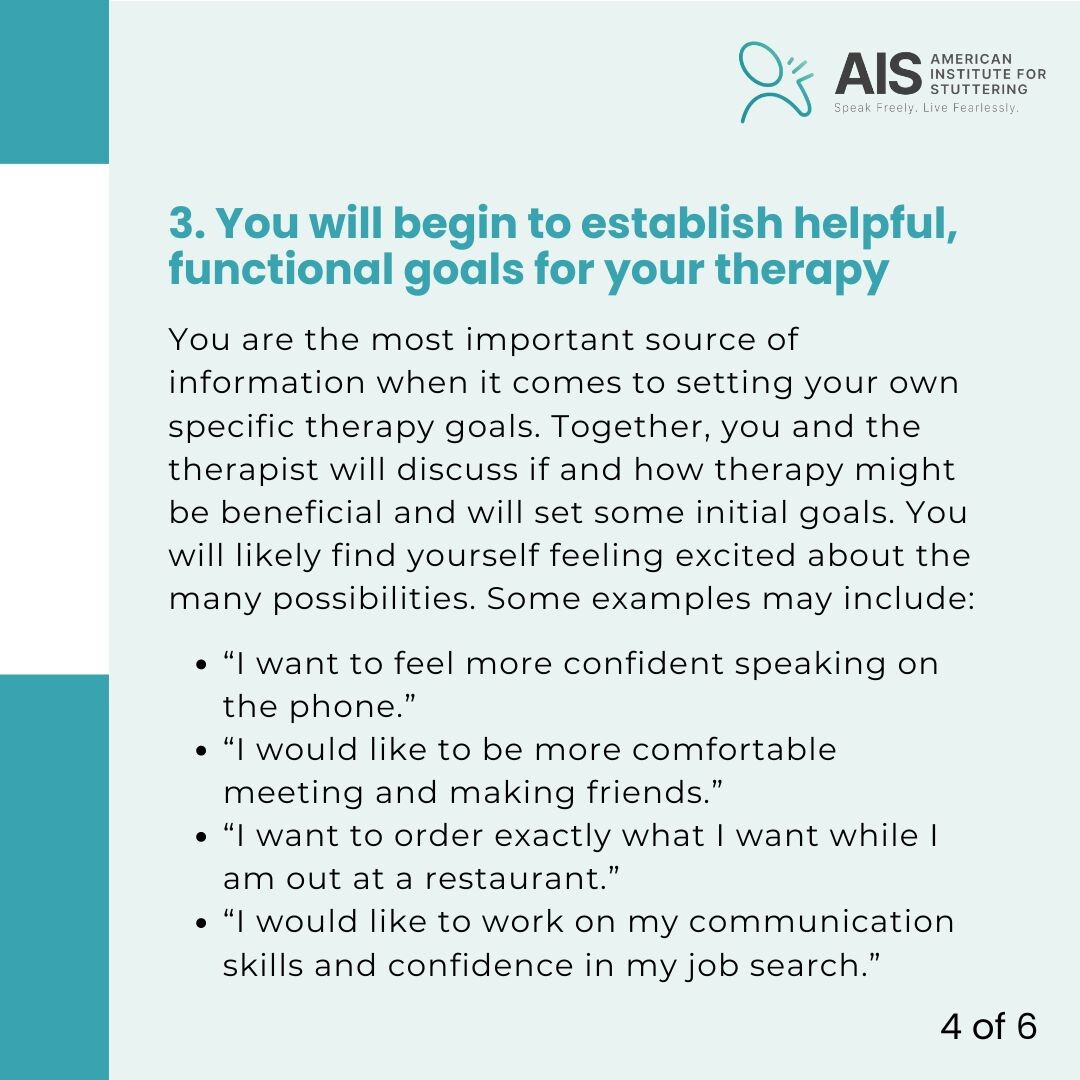 StutteringTx's tweet image. For each client who is interested in participating in individual therapy, group immersion programs, or various workshops at the American Institute for Stuttering (AIS), we require an initial consultation. - stutteringtreatment.org/blog/5-things-…
#stutteringblog #stutteringtherapy #sharethis