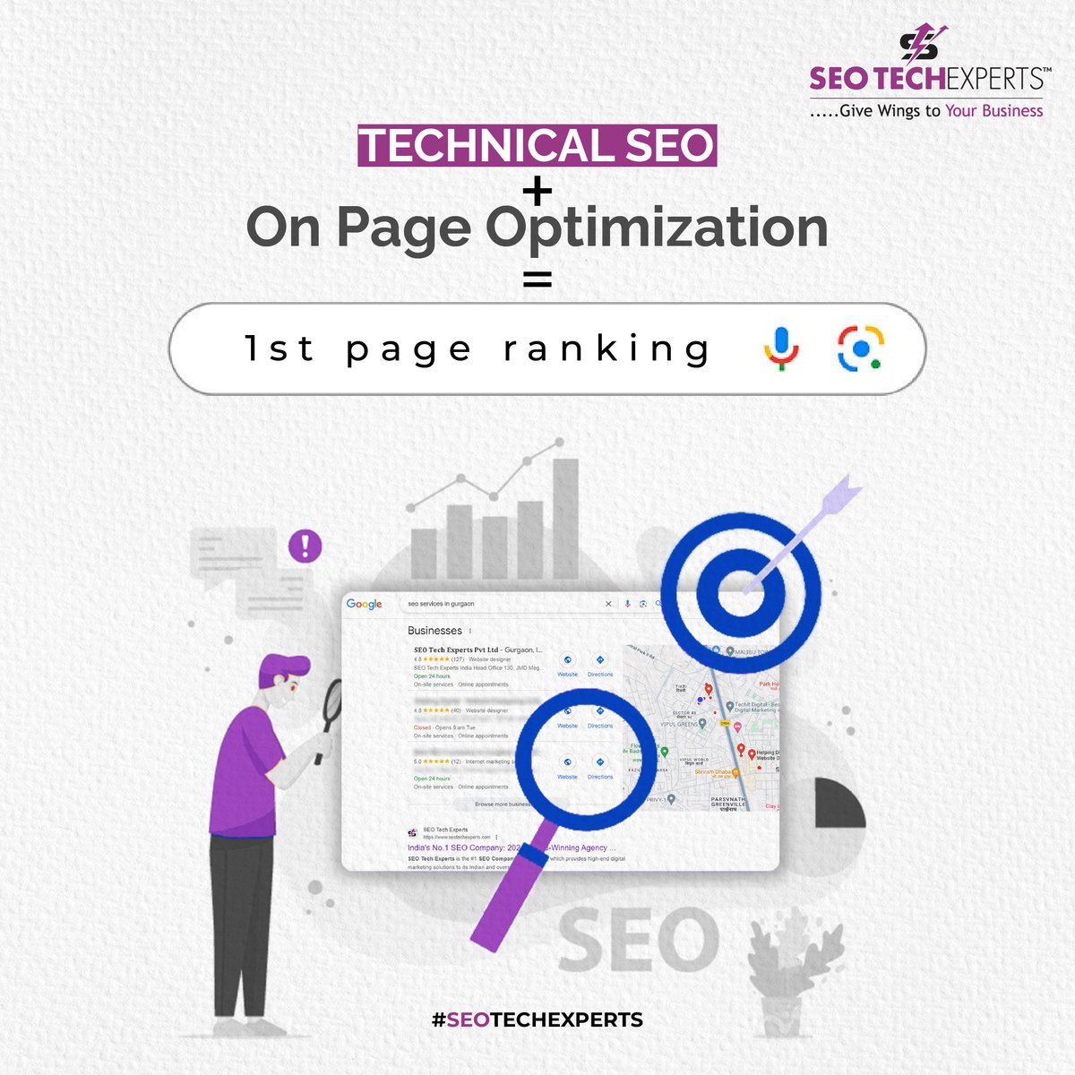 seotechexpert's tweet image. Want to rank higher on search engines? Here&apos;s how #TechnicalSEO and #OnPage Optimization work together to help you reach the top:

1️⃣ Technical SEO – Ensures your website is fast, mobile-friendly, and easy for search engines to crawl and index. 🚀