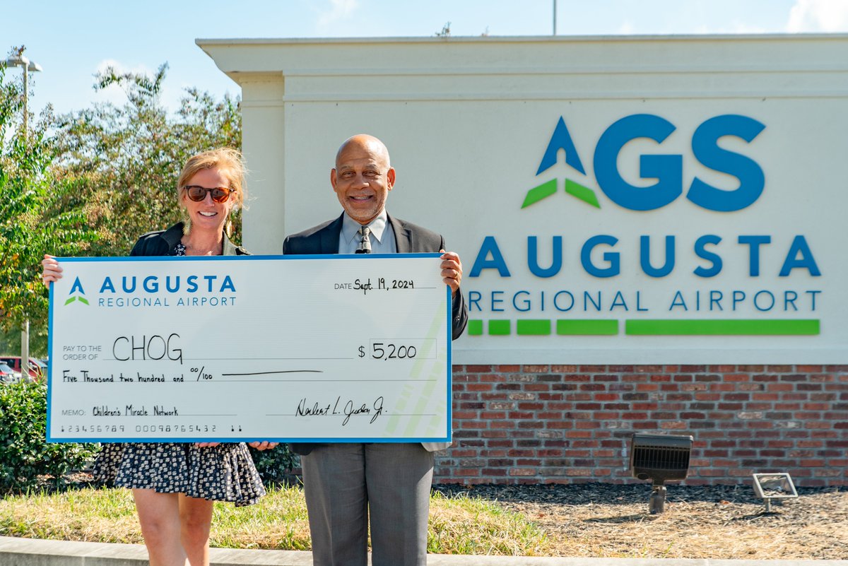 AGS_Augusta Airport tweet media