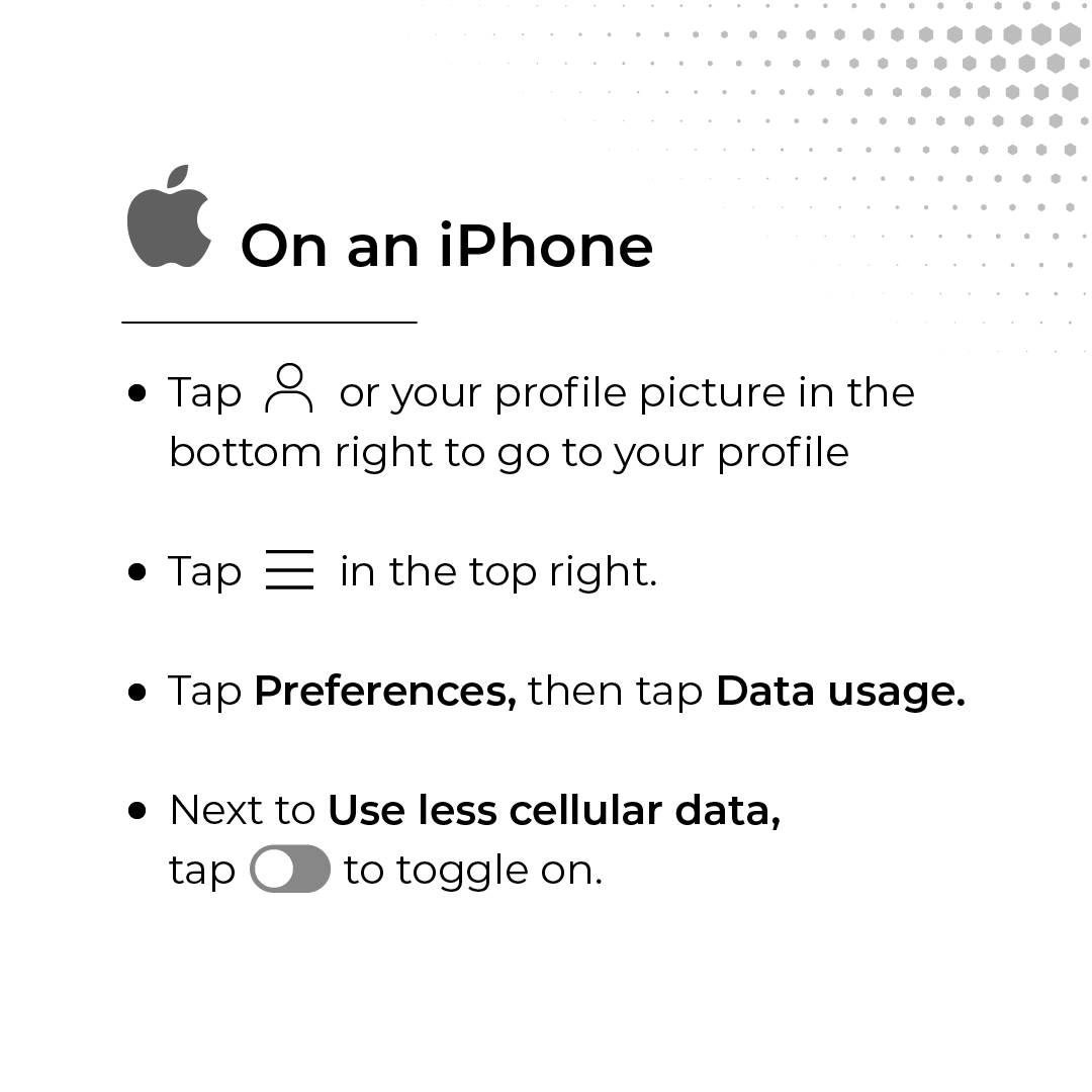 HelloMobile's tweet image. Want to save data on Instagram? 📉📱 Check out our tips on using Data Saver! Looking to save data on other social media apps? Let us know which ones you want to learn about next! 👇 #PhoneHacks #TechTips #SocialMediaTips #HelloMobile #GadgetHacks #TechHacks #PhoneTricks