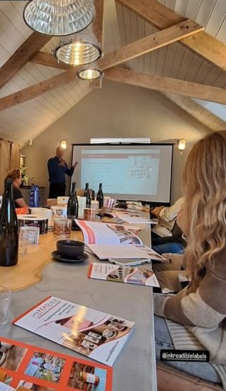 Thanks to everyone who attended our #LabelMasterclass organised with #FDD. If you are interetsed in joining our next masterclass please join our mailing list - send an email with your contact details and put MASTERCLASS in the subject bar marketing@inkreadible.com #PrintedLabels