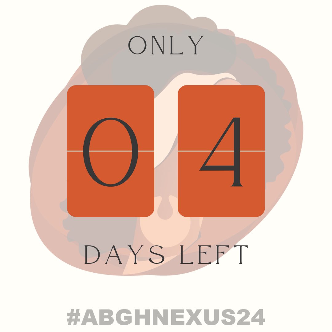 T-4️⃣ days, fam!

#Blackwomeninhealthcare: It’s not too late to join us at #ABGHNEXUS24!

🎟️ bit.ly/ABGHNEXUS24reg…